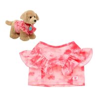 Polerón rosa tie dye Build a Bear para peluche