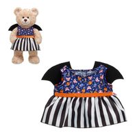 Vestido Build a Bear Kuromi Halloween para peluche