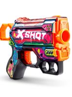 Lanzador de dardos X SHOT Menace Skins 8 dardos - Mercenary