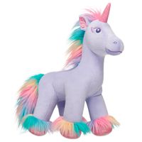 Peluche unicornio lila Build A Bear colección mágica