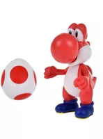 Figura 6 Cm Con Acc Super Mario De Nintendo - Red Yoshi