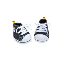 Zapatillas altas Build a Bear color negro y blanco