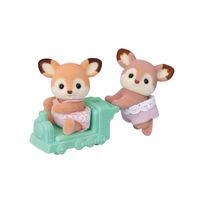 Figuras Sylvanian Families gemelos ciervo colección