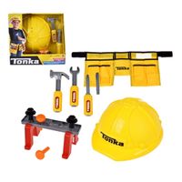 Playset herramientas Tonka cinturón y casco de seguridad