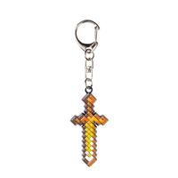 Llavero metálico Minecraft colección espada