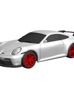 Auto Radio Controlado Porsche 911 Gt3 Escala 1:22 Taiyo