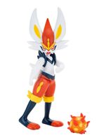 Pack figura 11 cm pokémon - cinderace