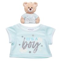 Polera Build a Bear anuncio nacimiento bebé
