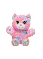 Mini peluche Build a Bear leopardo arcoíris colección