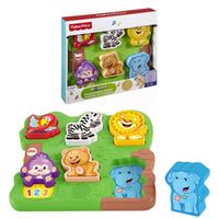 Rompecabezas Fisher Price con sonido animales zoológico