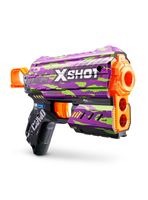 Lanza Dardos Flux Skins Con 8 Dardos X-Shot - Crucifer