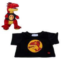 Polera Build a Bear estampado Raptor peluche