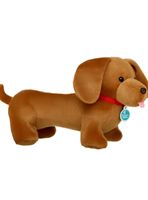 Peluche perro salchicha Build A Bear suave y abrazable
