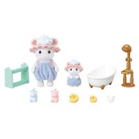 Set baño de burbujas Sylvanian Families con figuras de