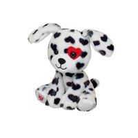 Mini peluche Build a Bear dálmata Be Mine corazones
