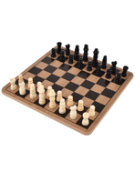 Juego de mesa ajedrez clásico de madera