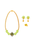 Set De Collar Y Aros Princesas De Disney - Tiana