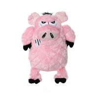 Juguete para perros Ansaldo Pets cerdito enojado de felpa