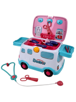 Ambulancia Con Set De Doctor