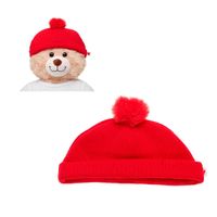 Gorro lana rojo Build A Bear para peluche