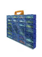 Porta autos Hot Wheels maletín para 28 vehículos