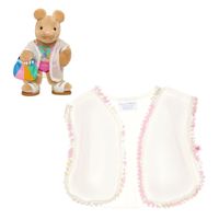 Salida de baño Build A Bear blanca clásica para peluche