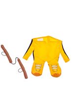 Traje Kung Fu Build a Bear para Minions amarillo