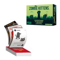 Juego de mesa Zombie Kittens 61 cartas estratégicas