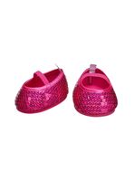 Zapatos Build a Bear fucsia con lentejuelas brillantes