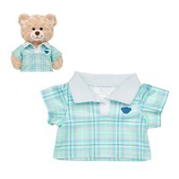 Polera escocesa Build a Bear clásica para peluche