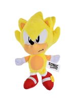 Peluche SONIC clásico 23 cm Super Sonic