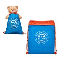 Bolsa sling Build a Bear azul reutilizable