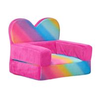 Sillón cama Build a Bear arcoíris para peluches