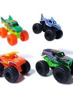 MONSTER JAM SET  4 AUTOS 1:72