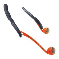 Lanzador de pelotas Ansaldo Pets con pelota de tenis