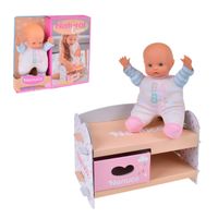 Muñeca Nenuco cuidado natural para bebé cambiador