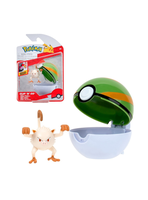 Figura de acción Pokémon Mankey colección Pokébola