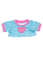 Polera Lineas Corazon Build-A-Bear