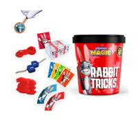 Juego de magia trucos con conejo en tarro