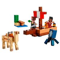 Lego Minecraft El Viaje En El Barco Pirata