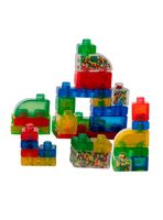 Set bloques almacenamiento y apilado 2 en 1 jelly blox