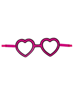 Anteojos Build a Bear forma de corazón con cintas ajustables