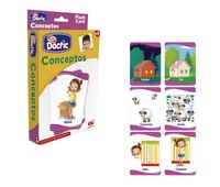 Juego didáctico DACTIC láminas conceptos espaciales y