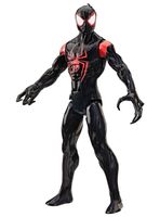 Figura spiderman venom vs titan hero series - miles morales