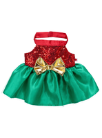 Vestido Satín Nav 25 Build-A-Bear