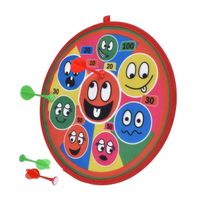 TIRO AL BLANCO DE 35 CM CON DARDOS CON VELCRO