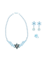 Set De Collar Y Aros Princesas De Disney - Elsa