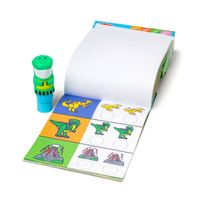 Estampador Melissa and Doug dinosaurios con 300 stickers