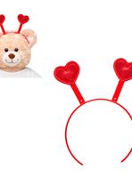 Cintillo Corazones Rojos Build-A-Bear