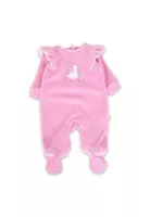 Conjunto Bebé Niña Rosado Pillin